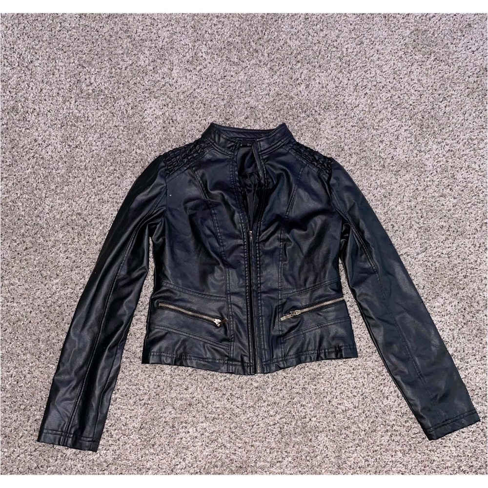 Womens leather jacket